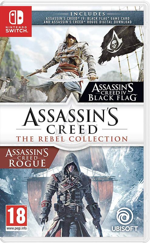 Игра Assassins Creed: Мятежники. Коллекция (The Rebel Collection) (русская версия) для Nintendo Switch
