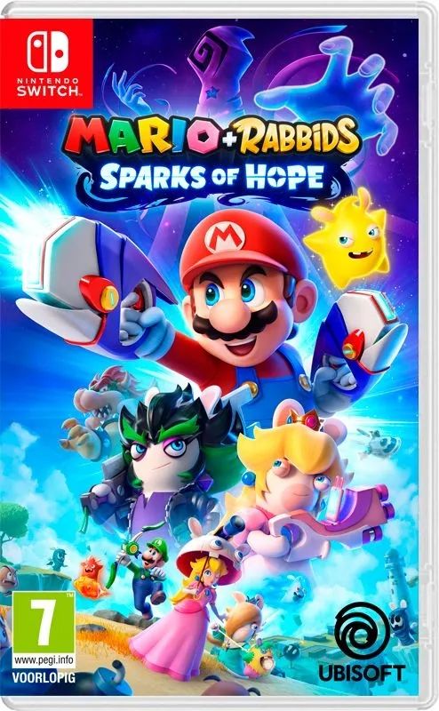 Игра Mario + Rabbids. Sparks Of Hope (Nintendo Switch, русские субтитры) Картридж в коробке